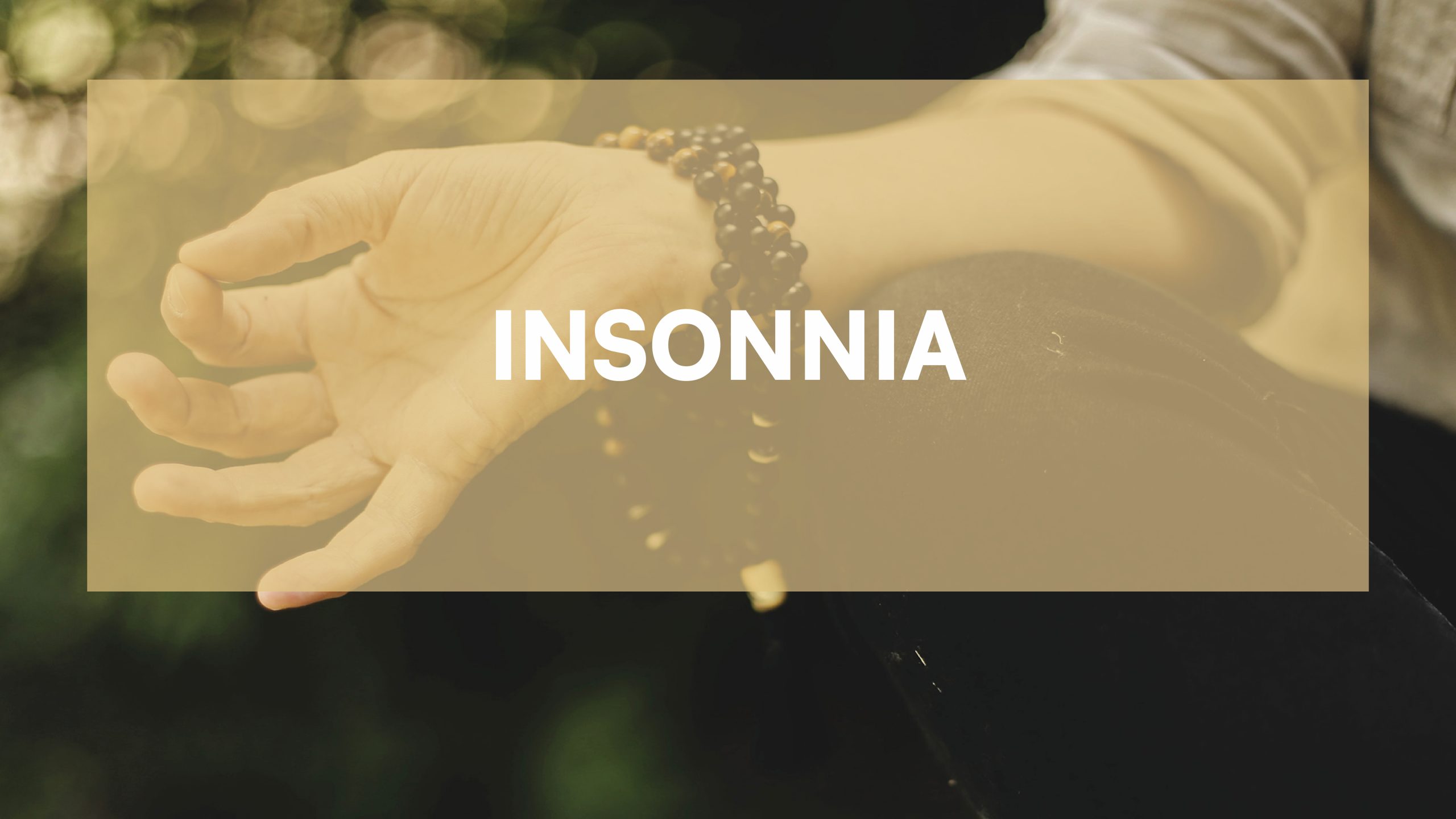 Insonnia e meditazione per dormire meglio