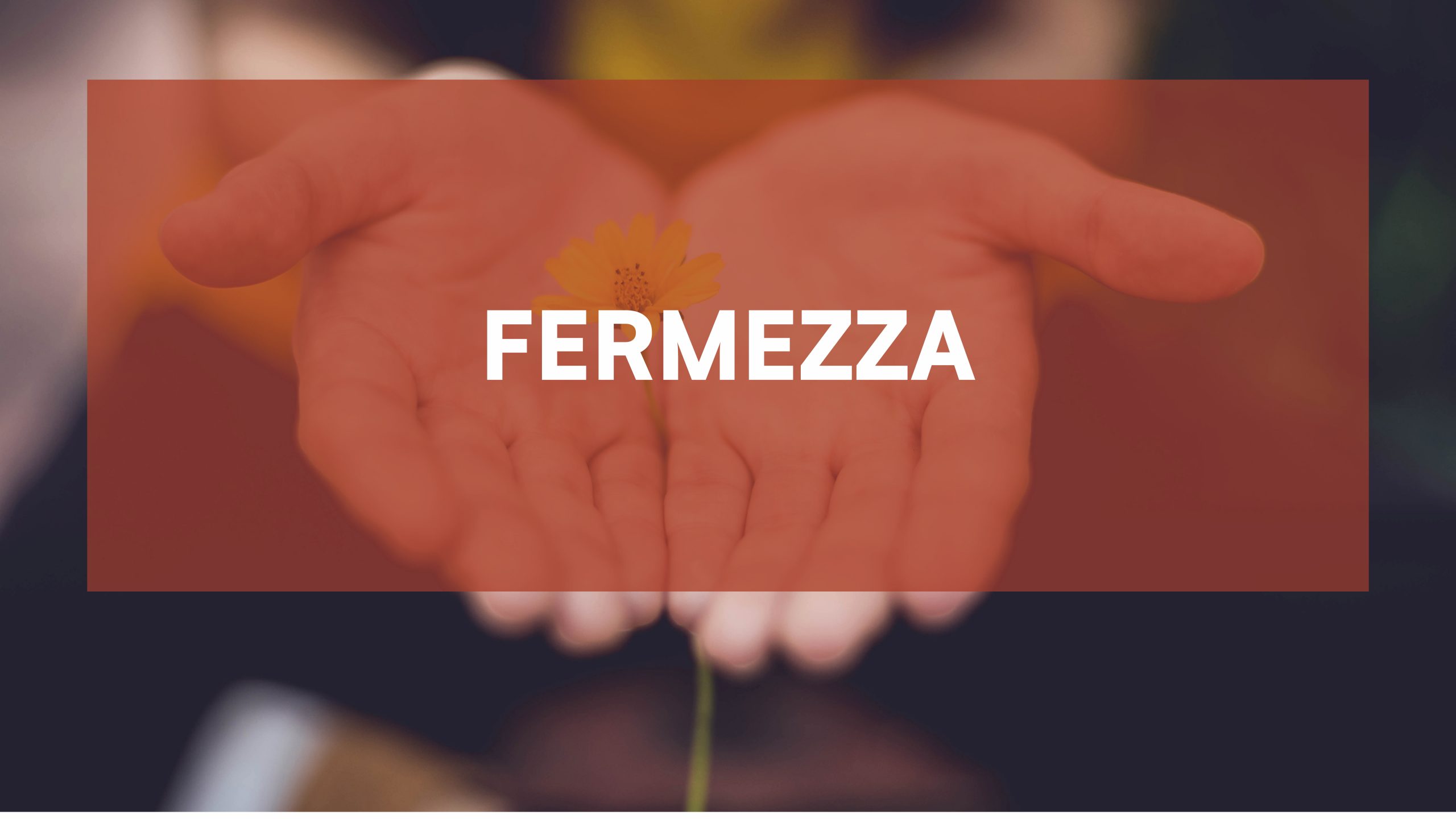 Meditazione della montagna sulla fermezza