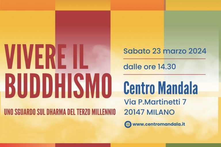 Il Maestro Carlo Tetsugen Serra al Centro Mandala di Milano